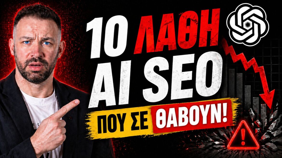 AI SEO Failure Modes: 10 Λάθη που Πρέπει να Αναγνωρίζετε στο Site σας